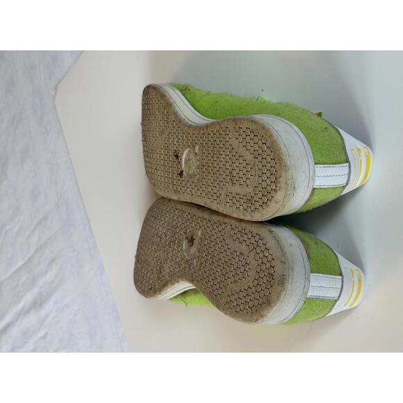 Adidas Green Felt Sneakers Pharrel Williams Size 11 - Picture 5 of 9